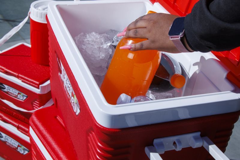 5Pc Cooler Set - Red - Image 2