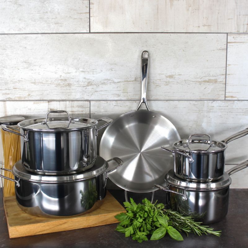 3-Ply 9pc Cookware Set - Image 3