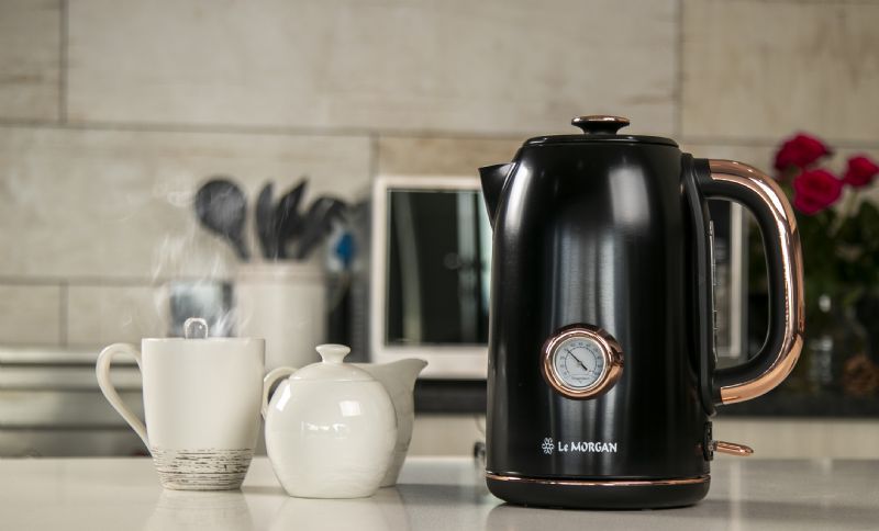 Kettle - Black & Rose Gold - Image 1