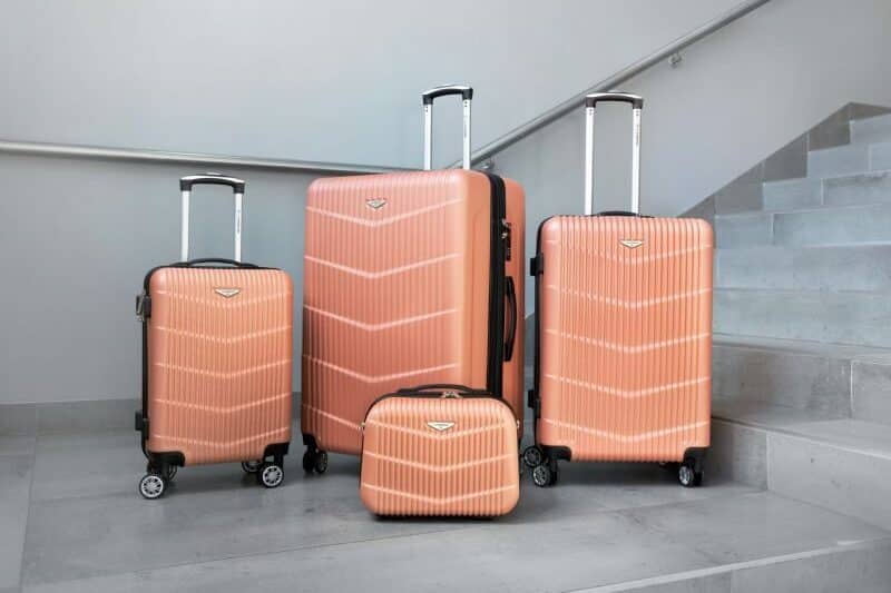 Le Morgan Luggage Set Champagne
