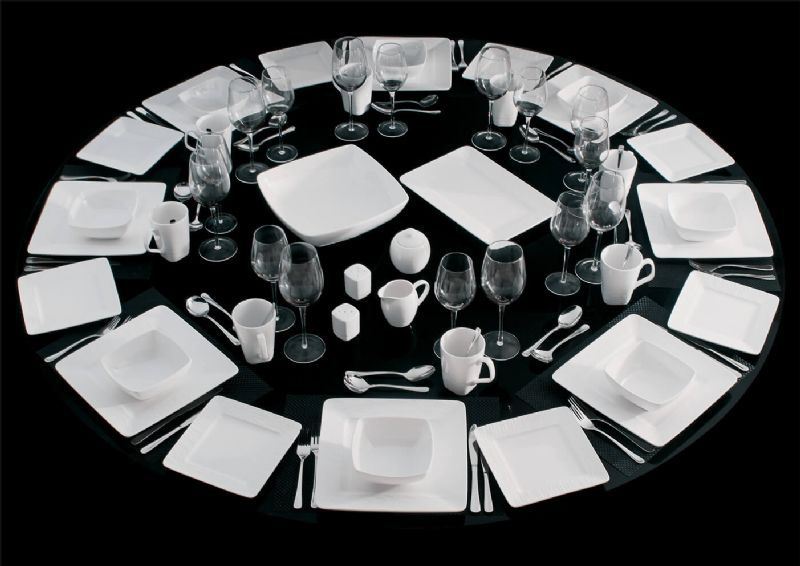 38Pc Arctic Dinner Set - Image 1