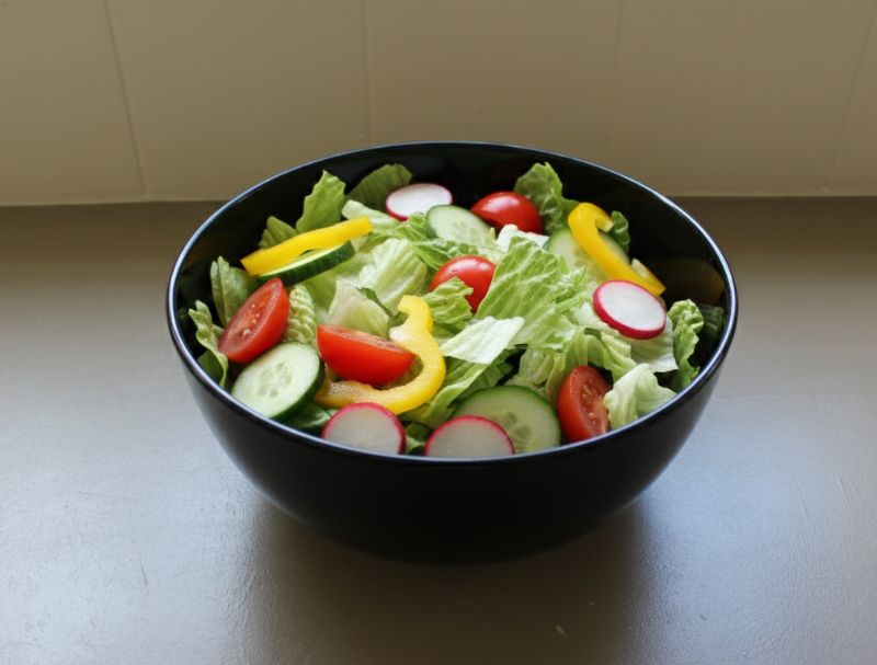 Buffet Round Bowl - Black - Image 1