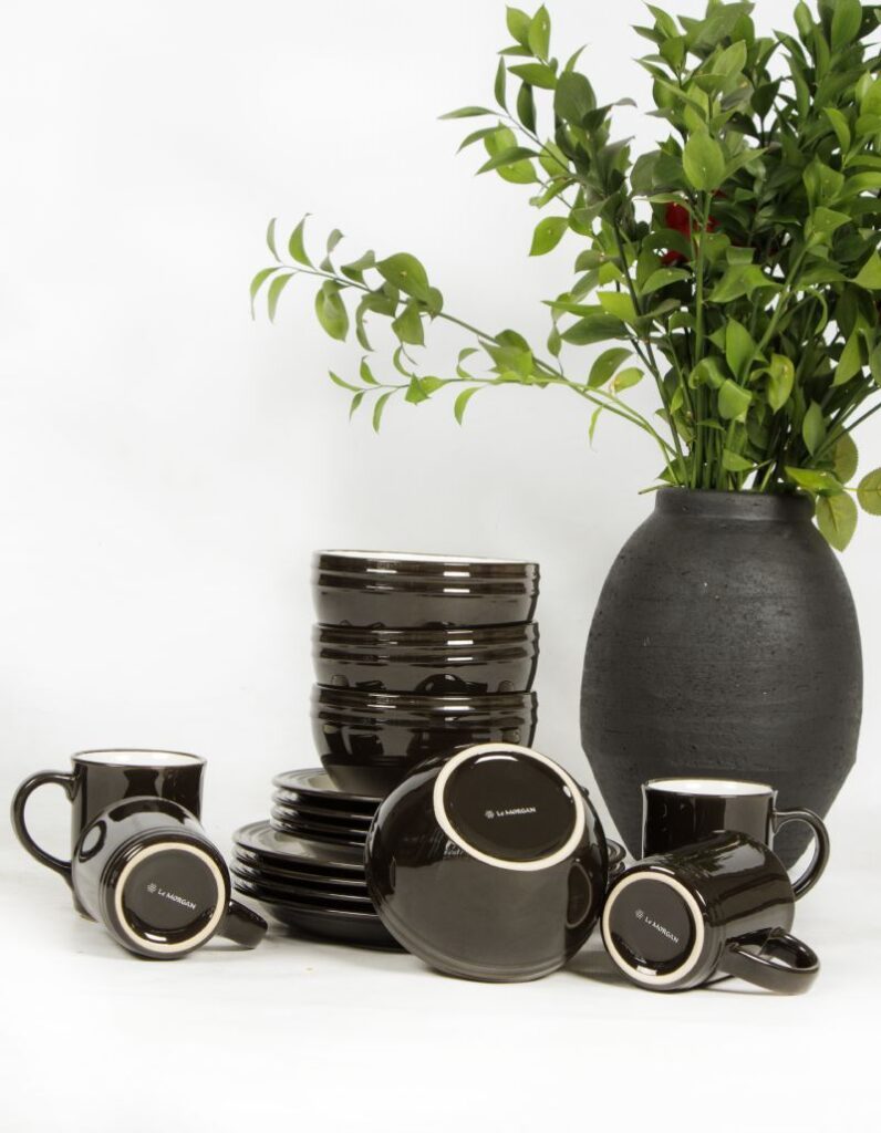 Espresso 16pc Foundry Dinner Set - Image 2