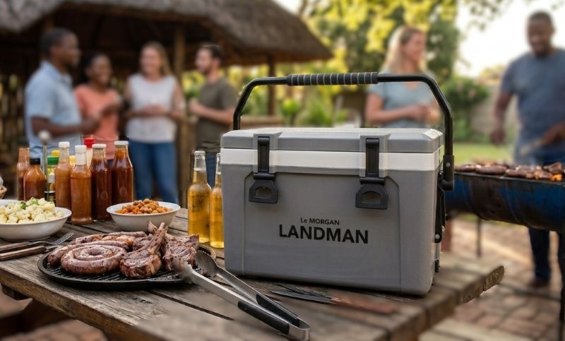 Landman 25L Cooler Box Grey - Image 1