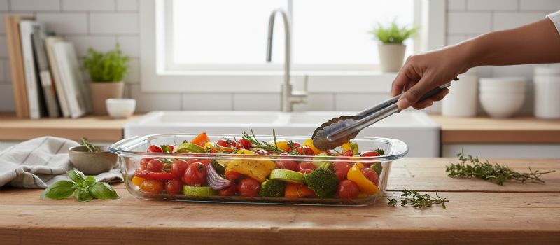 Rectangle Glass Baking Dish - Image 1