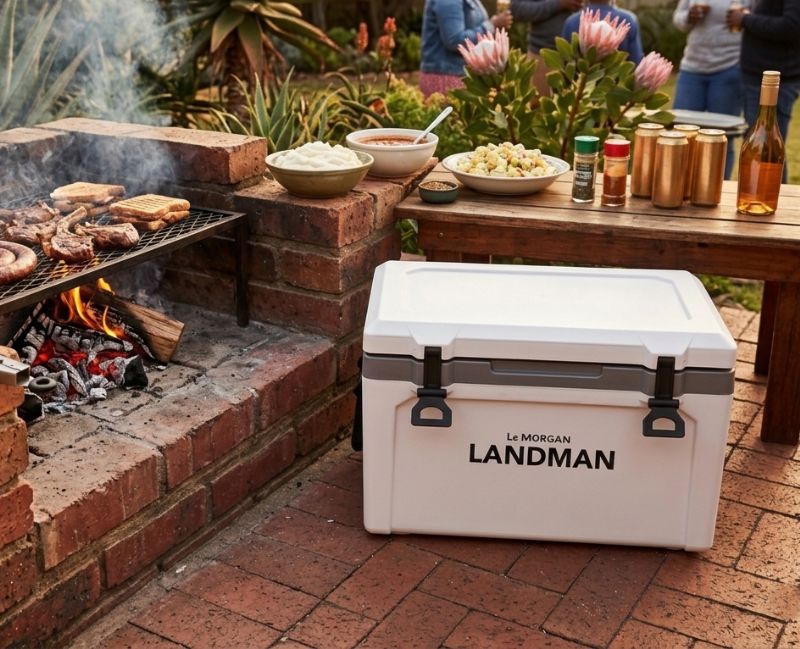 Landman 50L Cooler Box White - Image 1