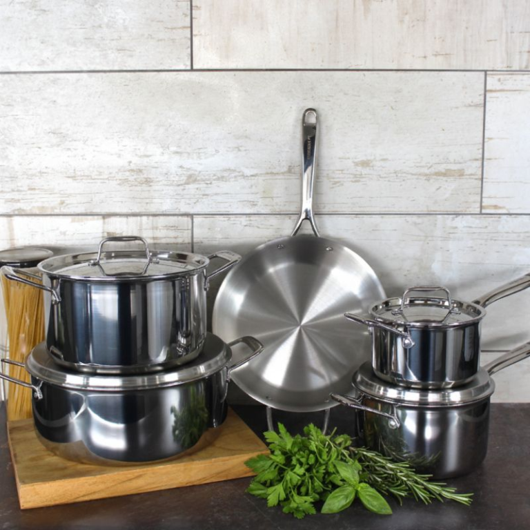 3ply 9pc Cookware Set - Image 3