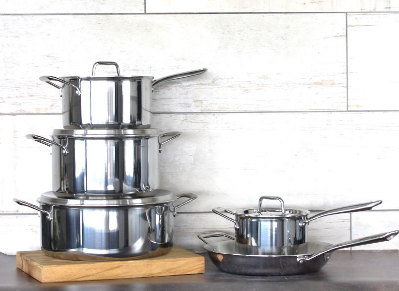 3ply 9pc Cookware Set - Image 2