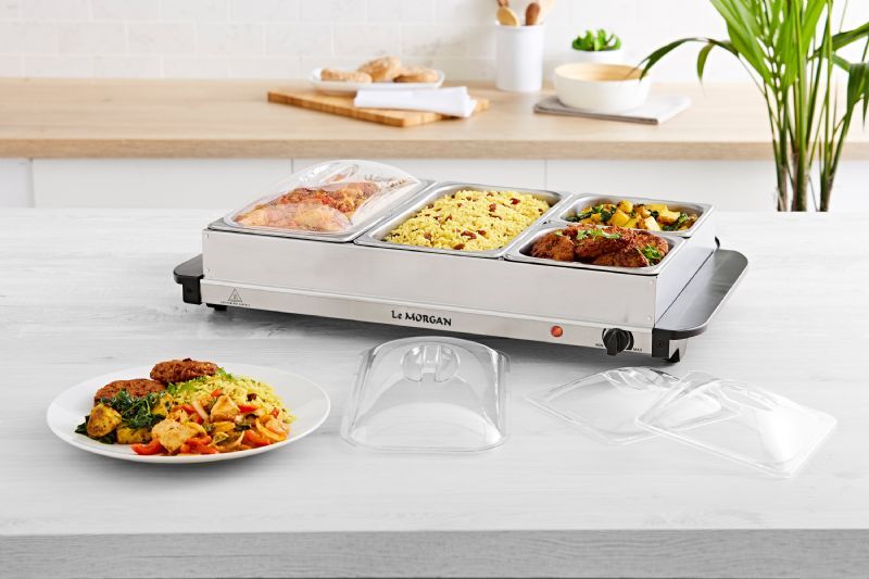 4 Tray Buffet Server - Image 1