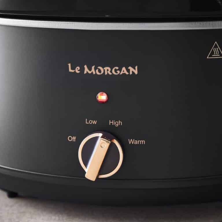 6.5L Slow Cooker - Black & Rose Gold - Image 3