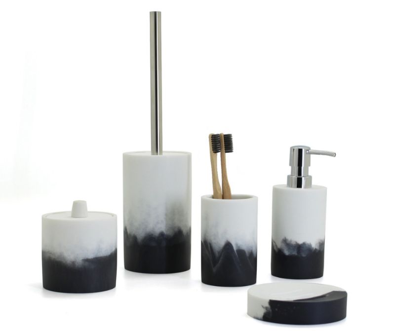 5Pc Glacier Bathroom Set - Image 1