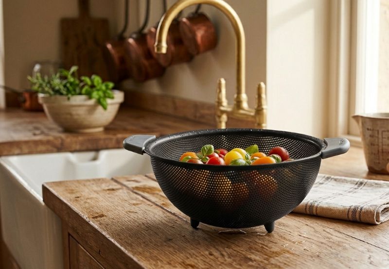Grey Colander - Image 1