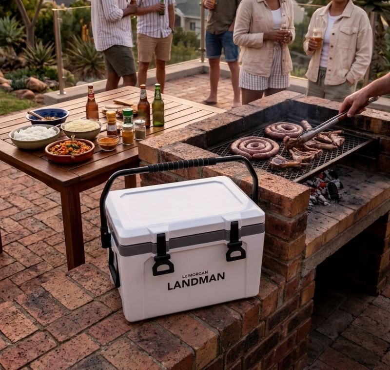 Landman 25L Cooler Box White - Image 1