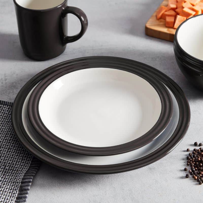 Espresso 16pc Foundry Dinner Set - Le Morgan