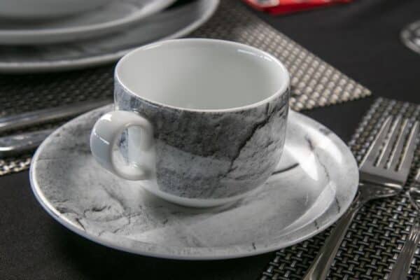 40Pc Forest Marble Dinner Set - Le Morgan