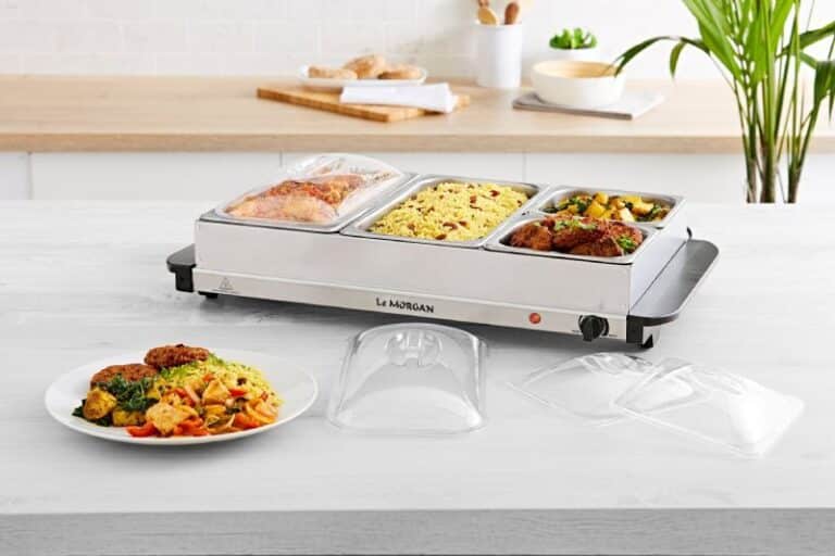 4 Tray Buffet Server - Image 1