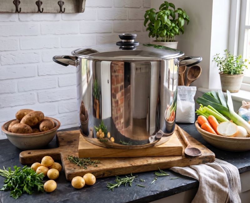 20L Jumbo Pot (available in Black, Red, Purple, Blue) - Le Morgan