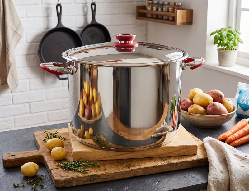 25L Jumbo Pot (available in Black, Red, Purple, Blue) - Le Morgan