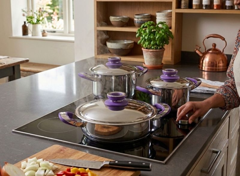 6pc Junior Pots (Available in Red, Blue and Purple) - Image 3