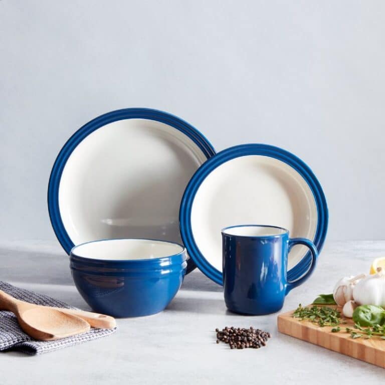 Limoges Blue 16pc Foundry Dinner Set - Image 1