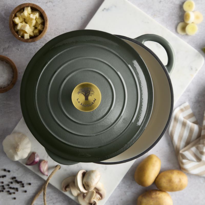 Ombre Thyme 8pc Baobab Cast Iron - Le Morgan