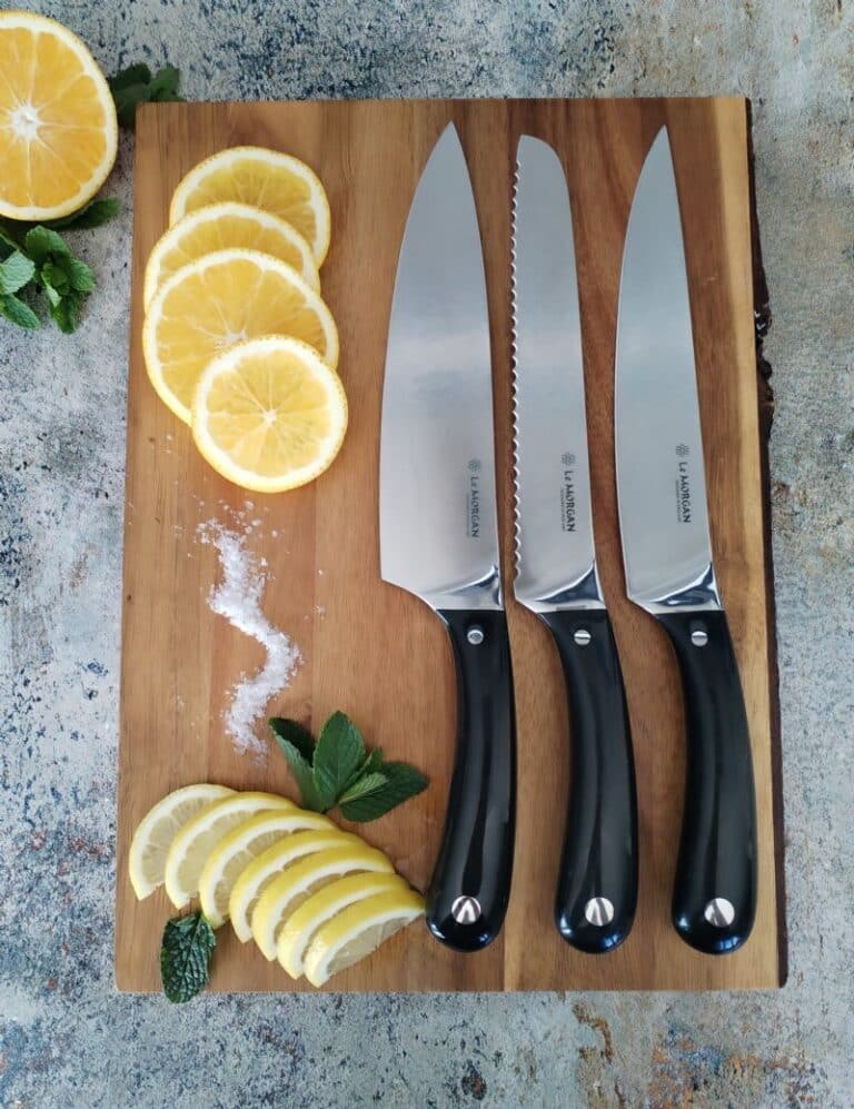 3pc Chef Knife Set Forged - Stainless - Image 1