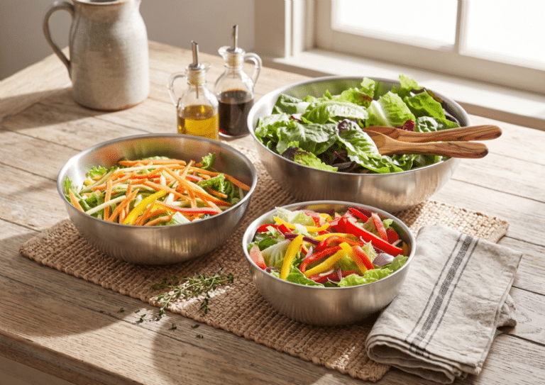 3Pc Salad Bowl Set - Image 1