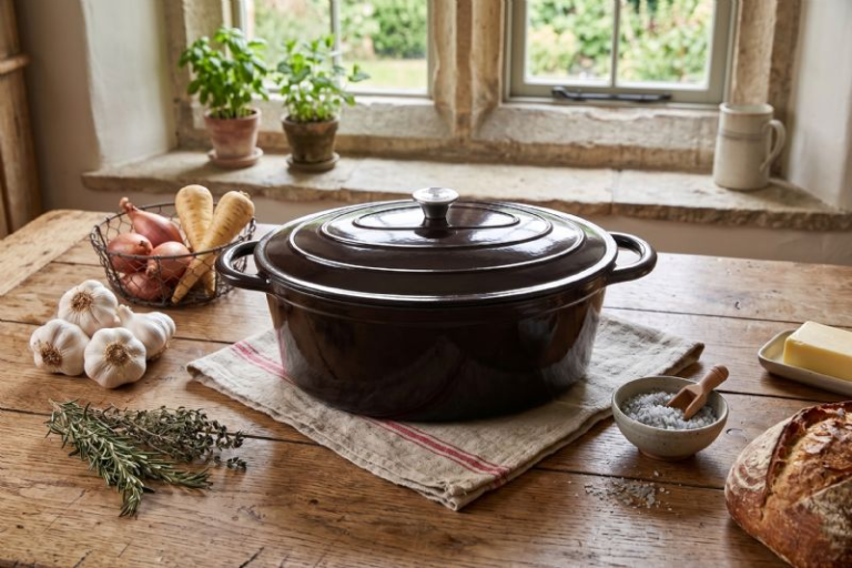 40cm Oval Cast Iron Pot (Available in All Colours) - Image 4