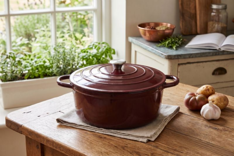 30cm Round Cast Iron Pot (Available in All Colours) - Image 7