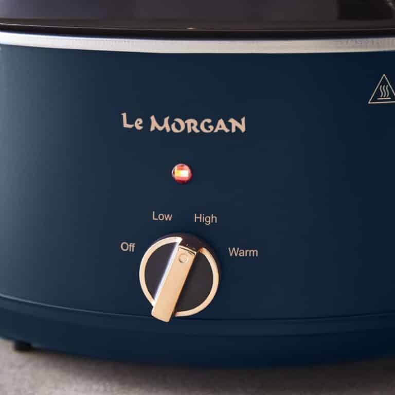 6.5L Slow Cooker - Midnight Blue & Rose Gold - Image 3