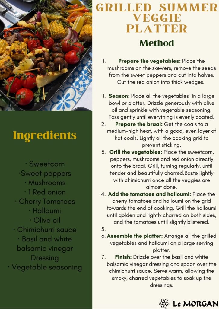 Grilled Summer Veggie Platter Recipe